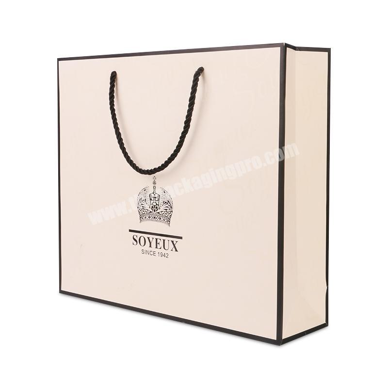 Quality Assured Custom Logo Luxury Paper Shopping Bag