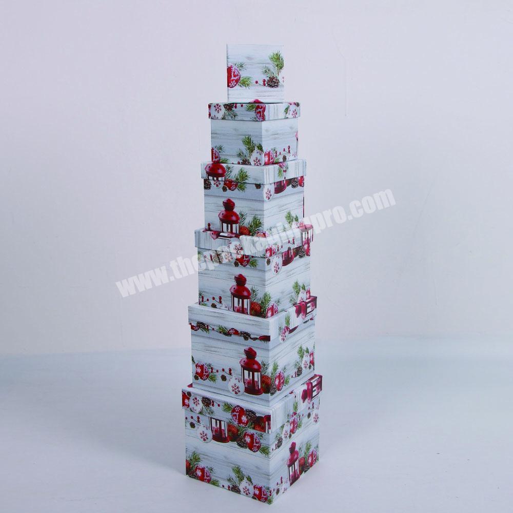 Quality Chinese Products Square Cardboard Paper Boxes For Gift