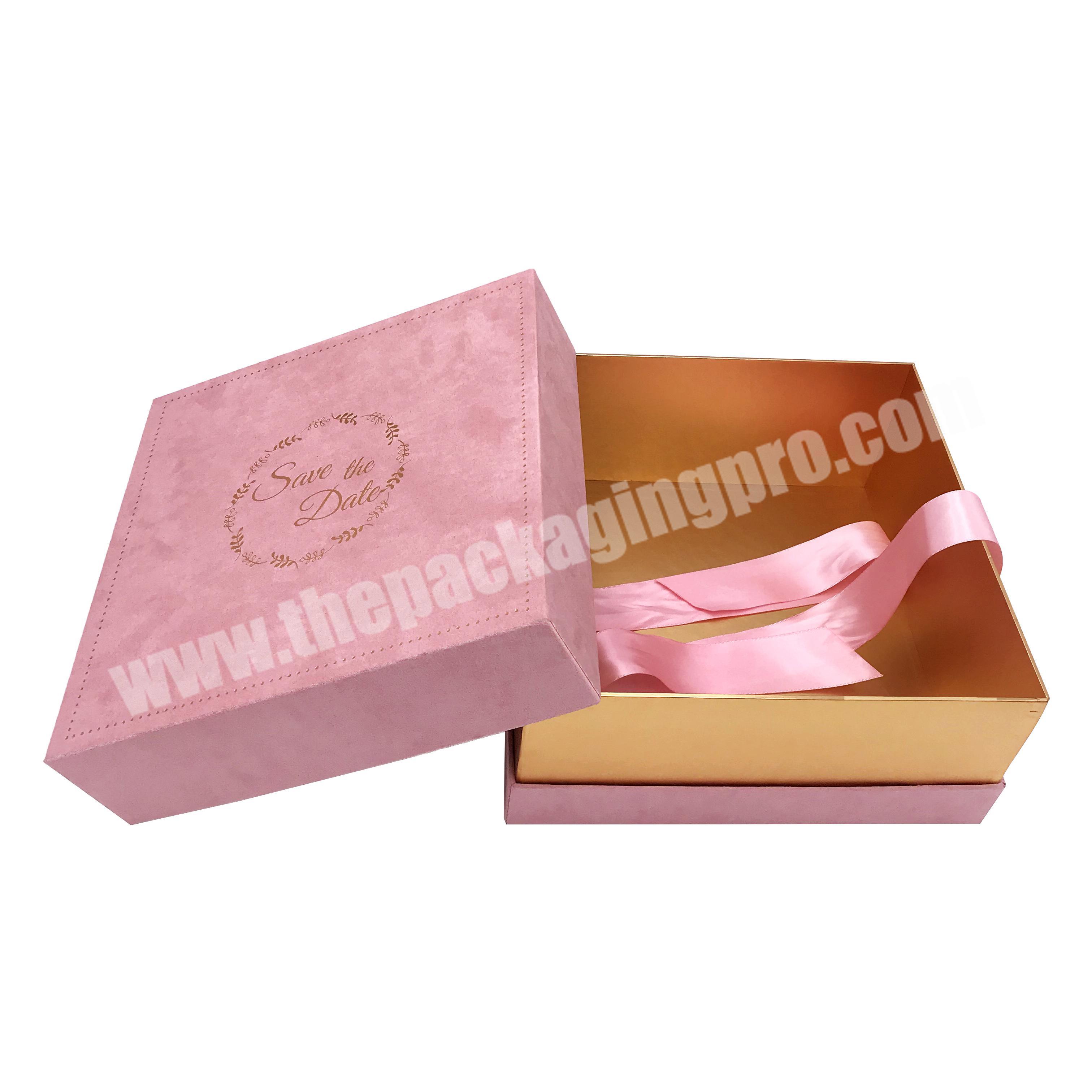 Quality fashion luxury paper box lid and base small gift cardboard packaging