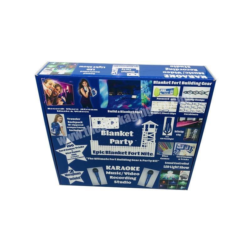 quality unique blue mailer box for party