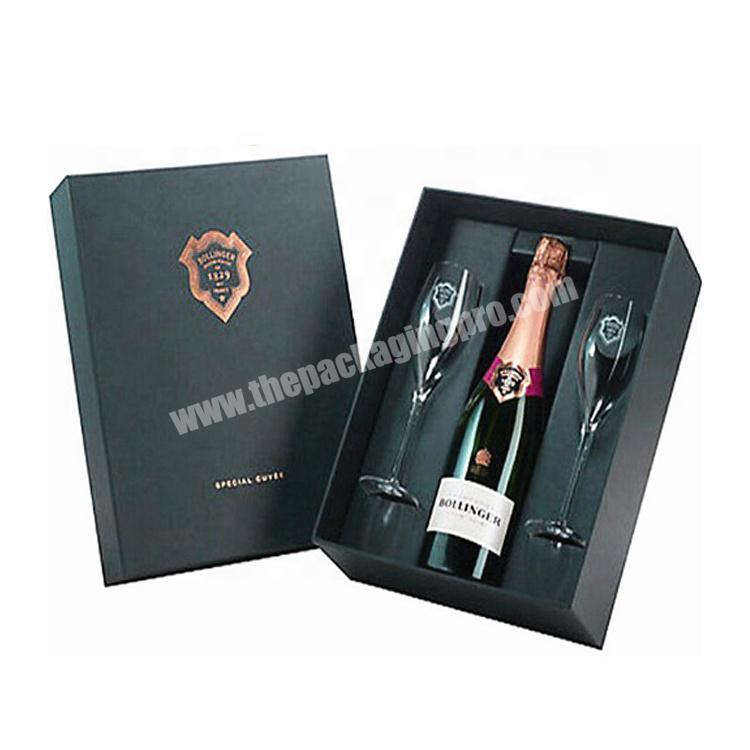 Quality unique wine glass gift packaging