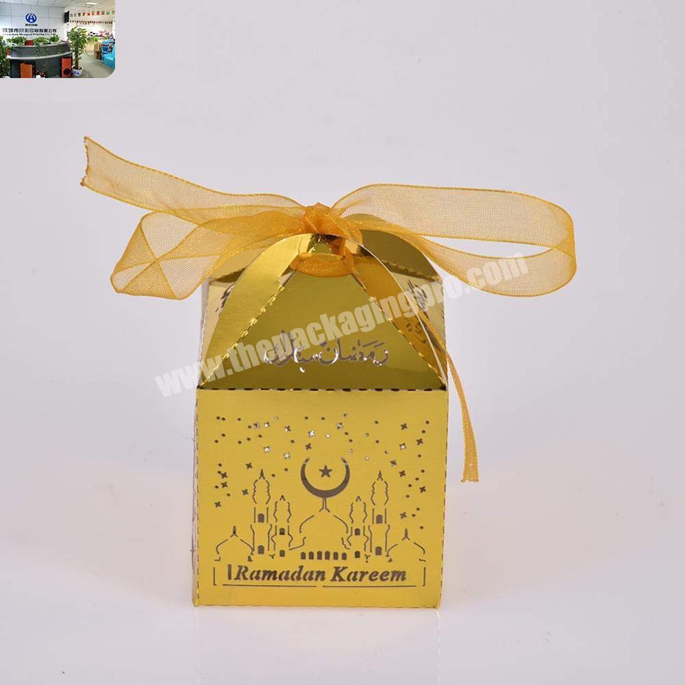 6Pcs Eid Mubarak Candy Box Favor Ramadan Gift Bag with Stickers Islamic  Muslim Festival Happy al-Fitr Eid Event Party Supplies - AliExpress