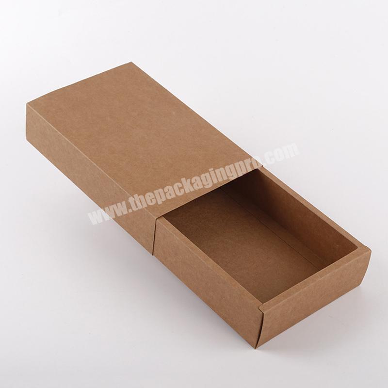 ready to ship in kraft drawer paper packaging box for socks and underwear