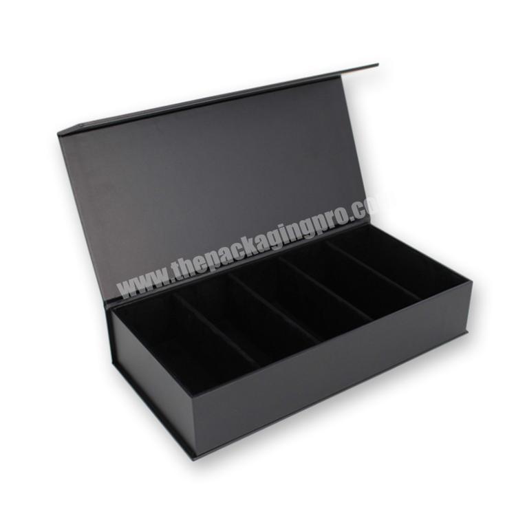 rectangular magnetic gift box empty magnetic eyeshadow boxes tool box