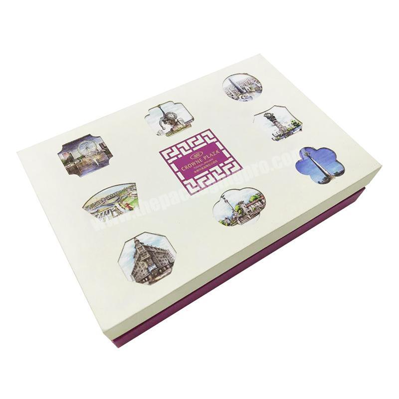 Rectangular Tin Box Moon Cake Cardboard Gift Packaging Boxes Of Moon Cakes