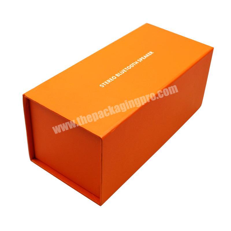 Recyclable magnet packaging box matte oem paper box