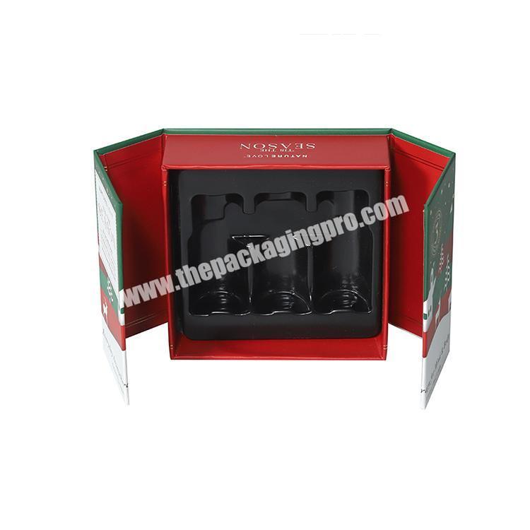 Recyclable Magnetic Custom Christmas boxes for gift pack customized empty gift boxes