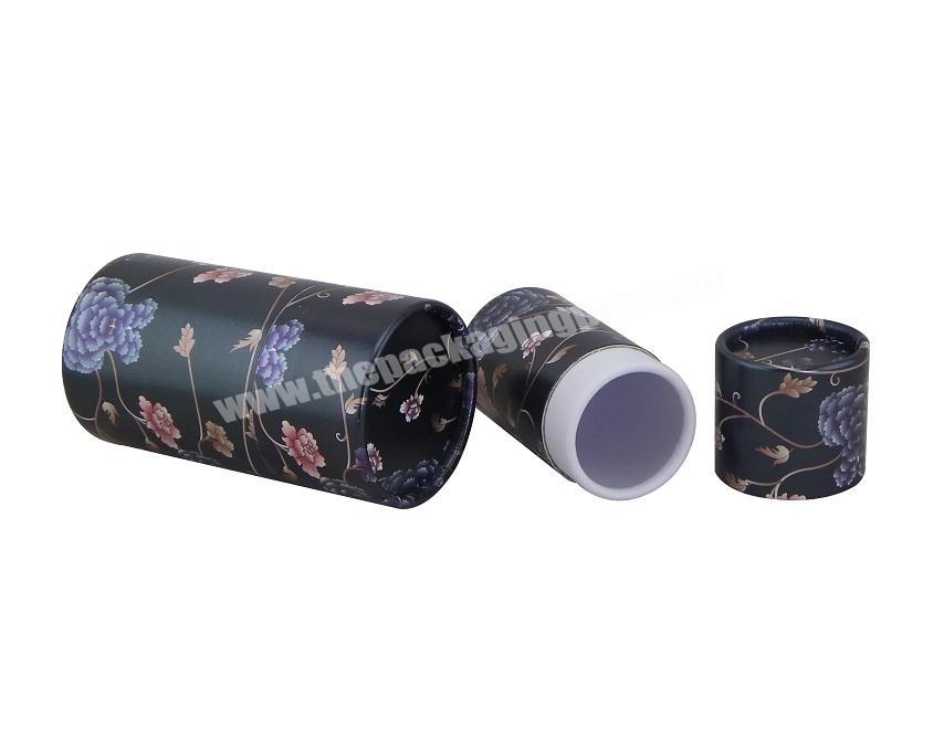 Recyclable Paper Kraft Can for Food product Tea Packaging