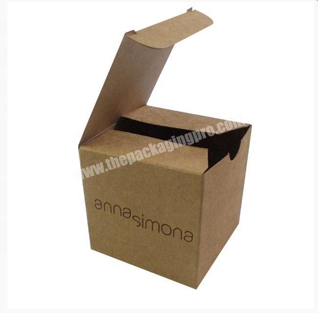 Recycle Custom Printed Cardboard Cylinder Candle Packaging Gift Round Kraft Paper Boxes With Lid