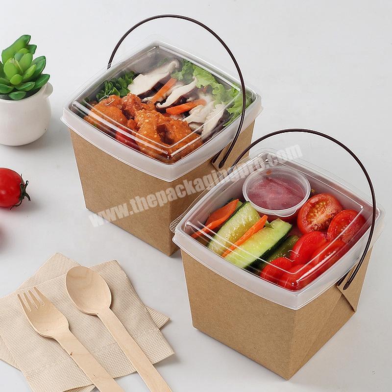 Paper Take Out Containers - Kraft Lunch Meal Food Boxes (NK-02