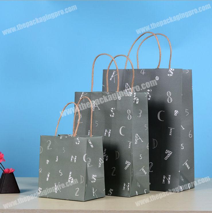 recycle packaging hdpe kraft paper bag for food