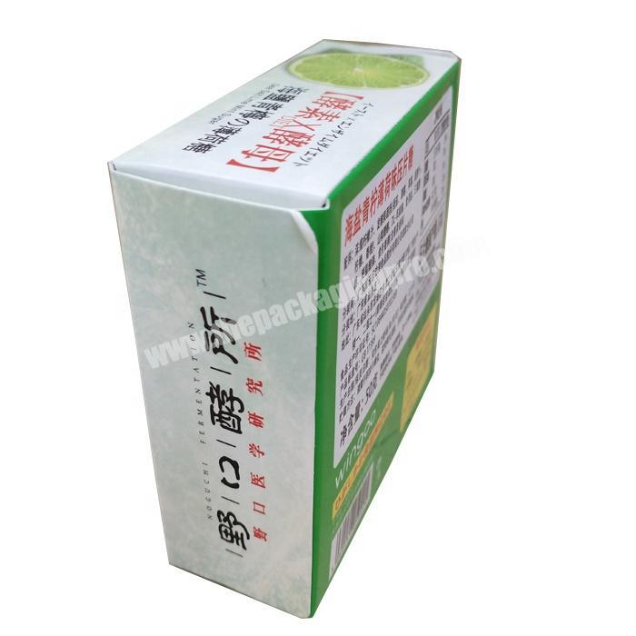 Recycle small rectangular paper cardboard candy packaging box with custom shape