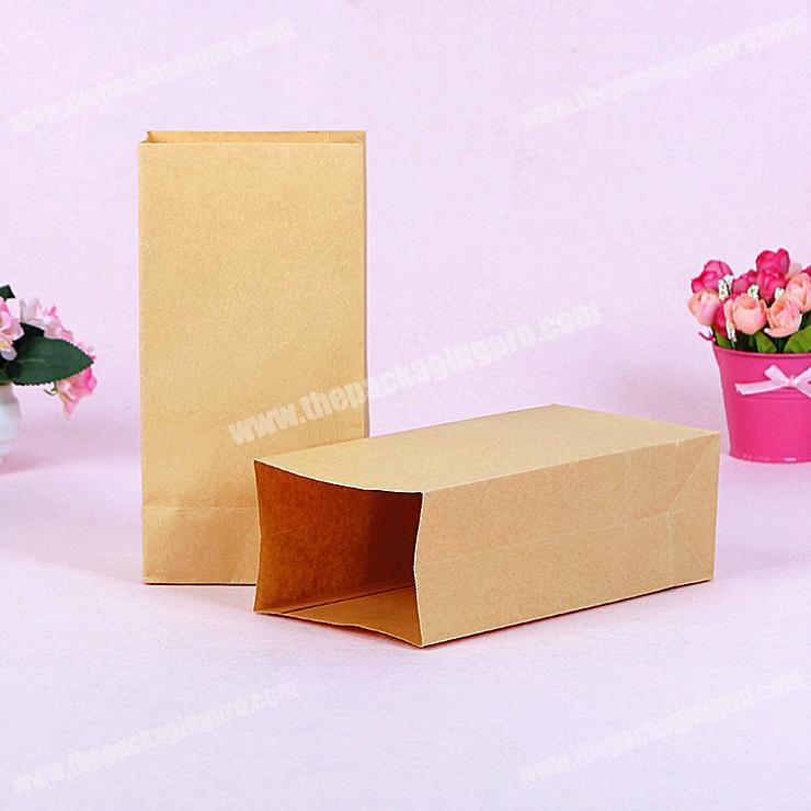 recycled brown strong food-grade SOS paper bag