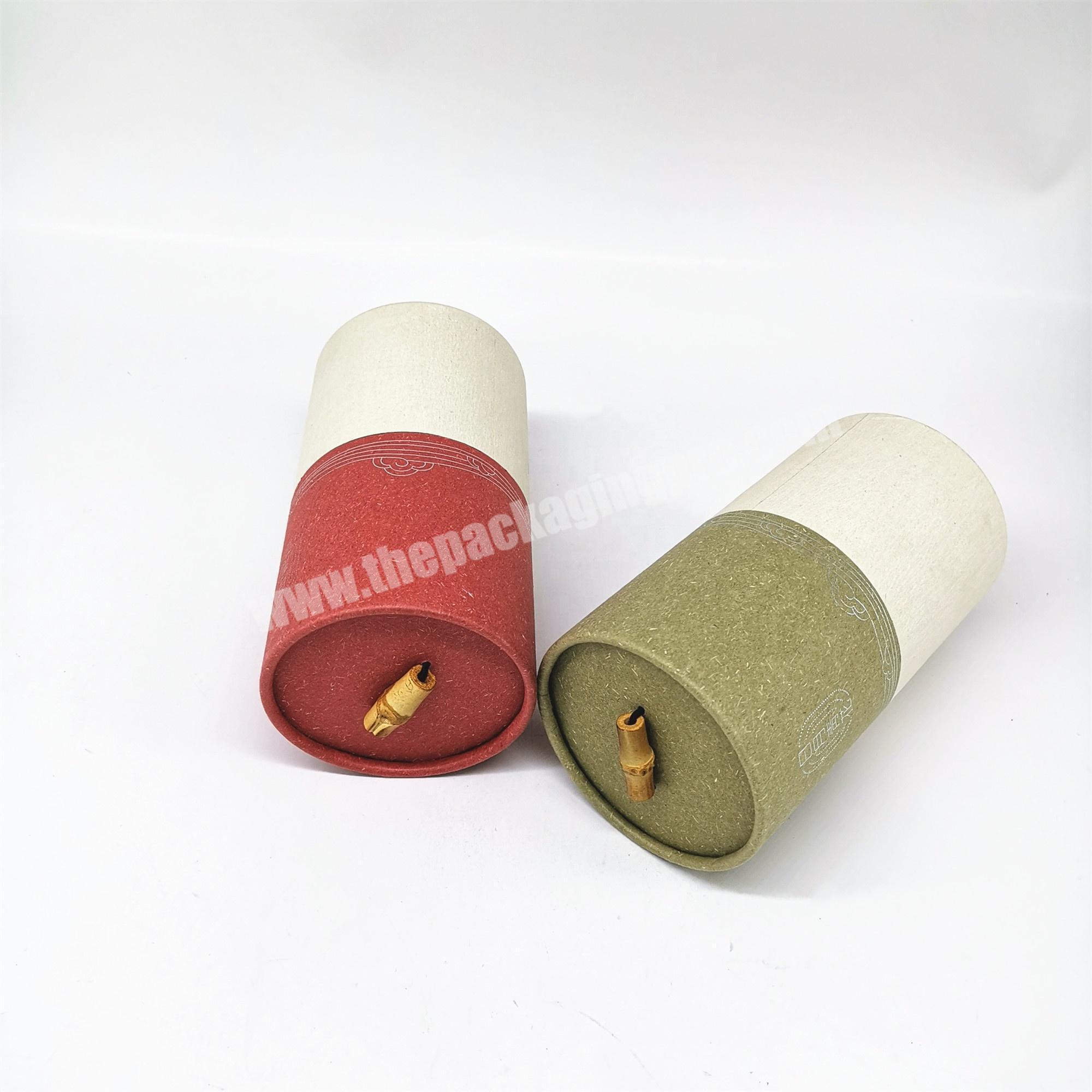 recycled cardboard tin boxes round packaging tea boxes paperboard wholesale for tea bags