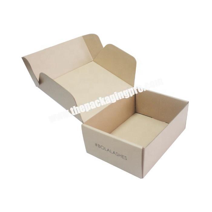 Recycled cmyk printing corrugated paper packaging box for e commerce use