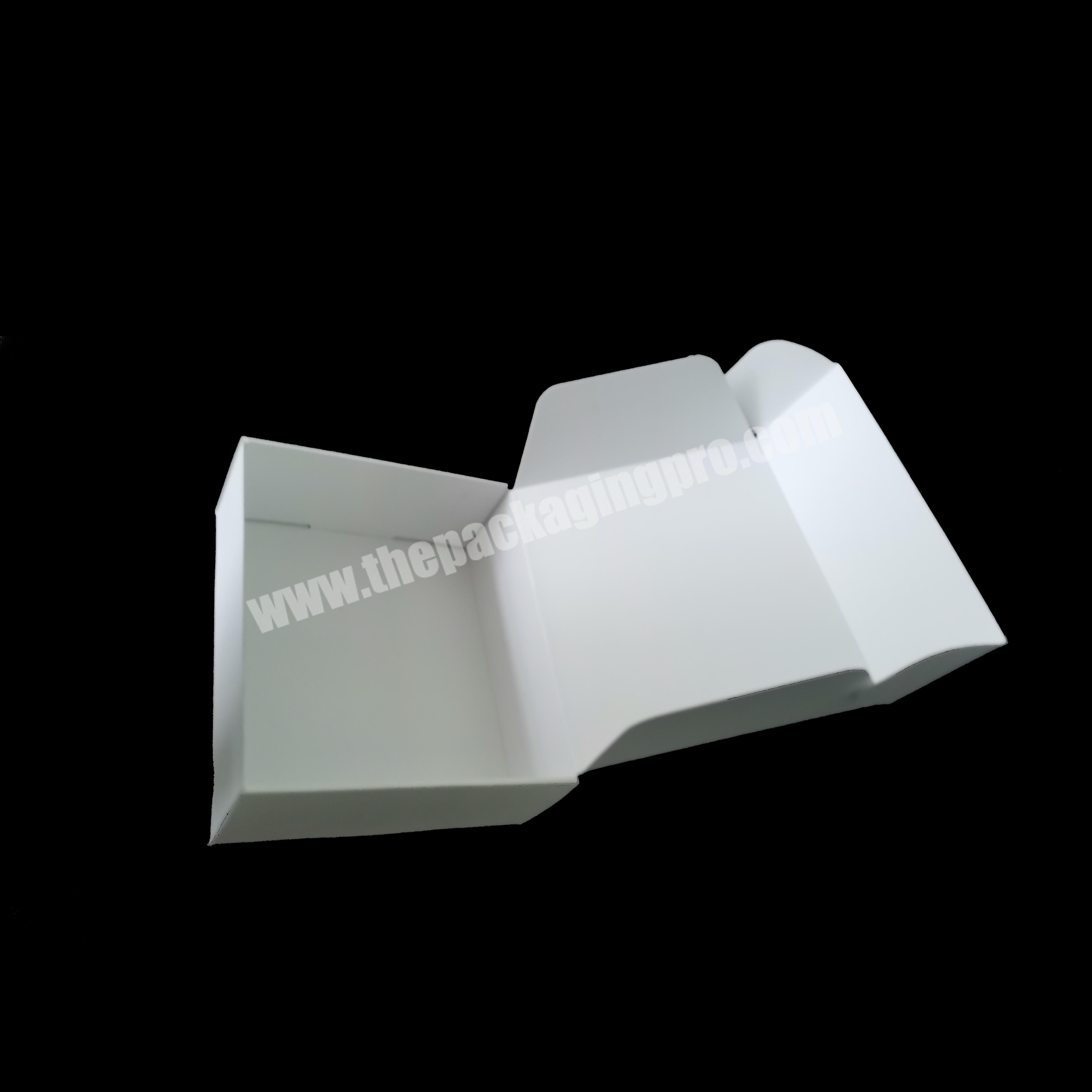 Recycled corrugated reclosable paper cartons white material carton box