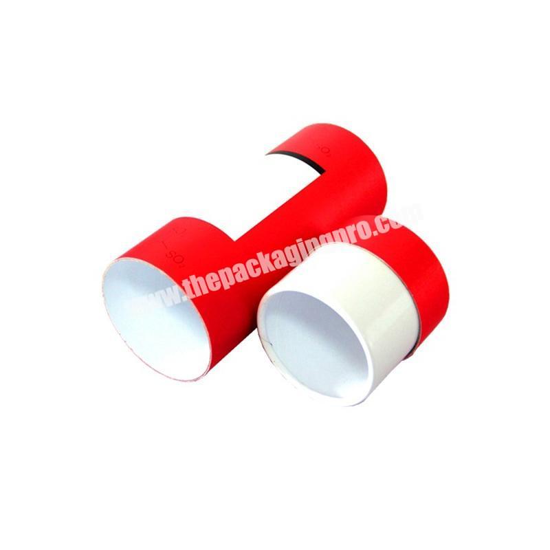 Recycled custom paper tube for fabric rolling