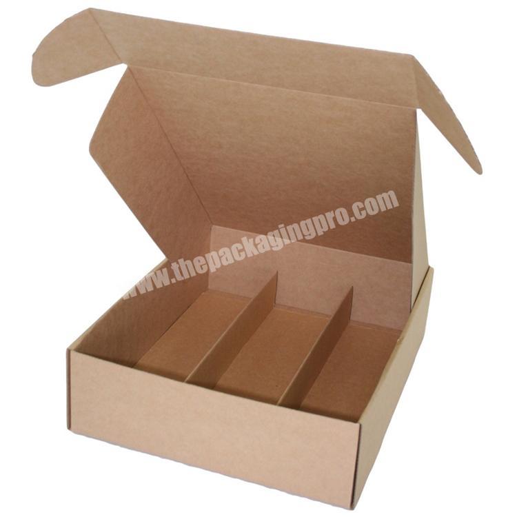 Recycled E Flute Corrugated Box Corrugated Black Cardboard Wine Subscription Box