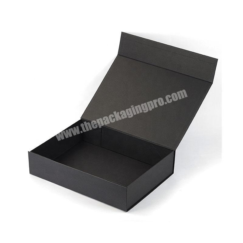 Recycled Paper Custom Logo Printing Cardboard Shoes Packaging Box Clothes Mailing Boxes With Magnet