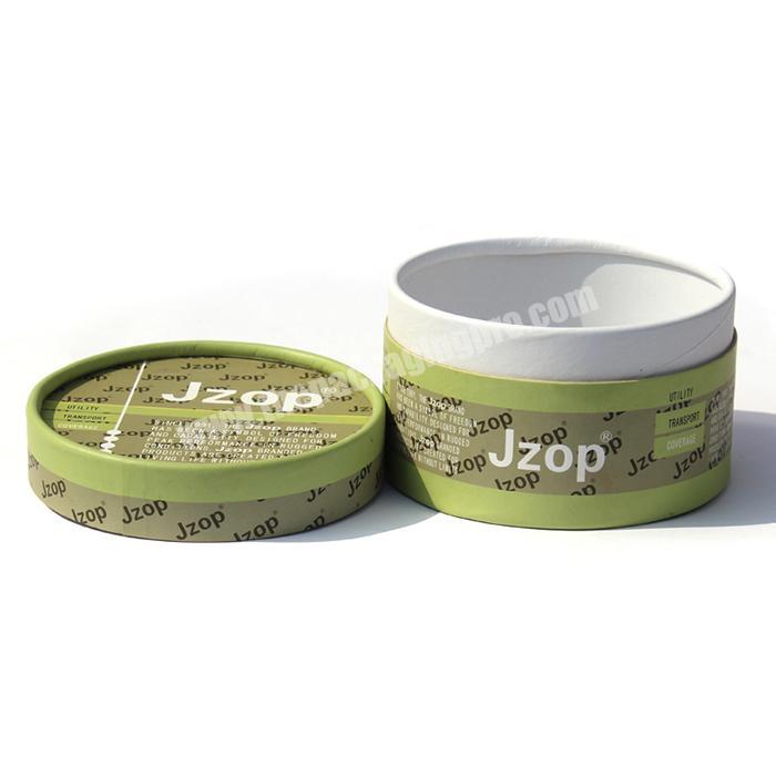 Recycled round soap box cosmetic cardboard tubes biodegradable paper tube packaging