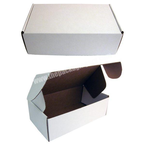 Recycled Shipping Mailer Box Custom Printed Kraft Corrugated Cardboard Mailer Box