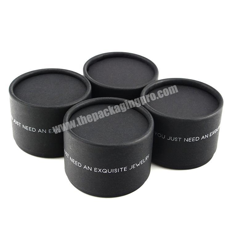 Recycled small paper round box custom paper cylinder box wholesale round gift boxes with lids