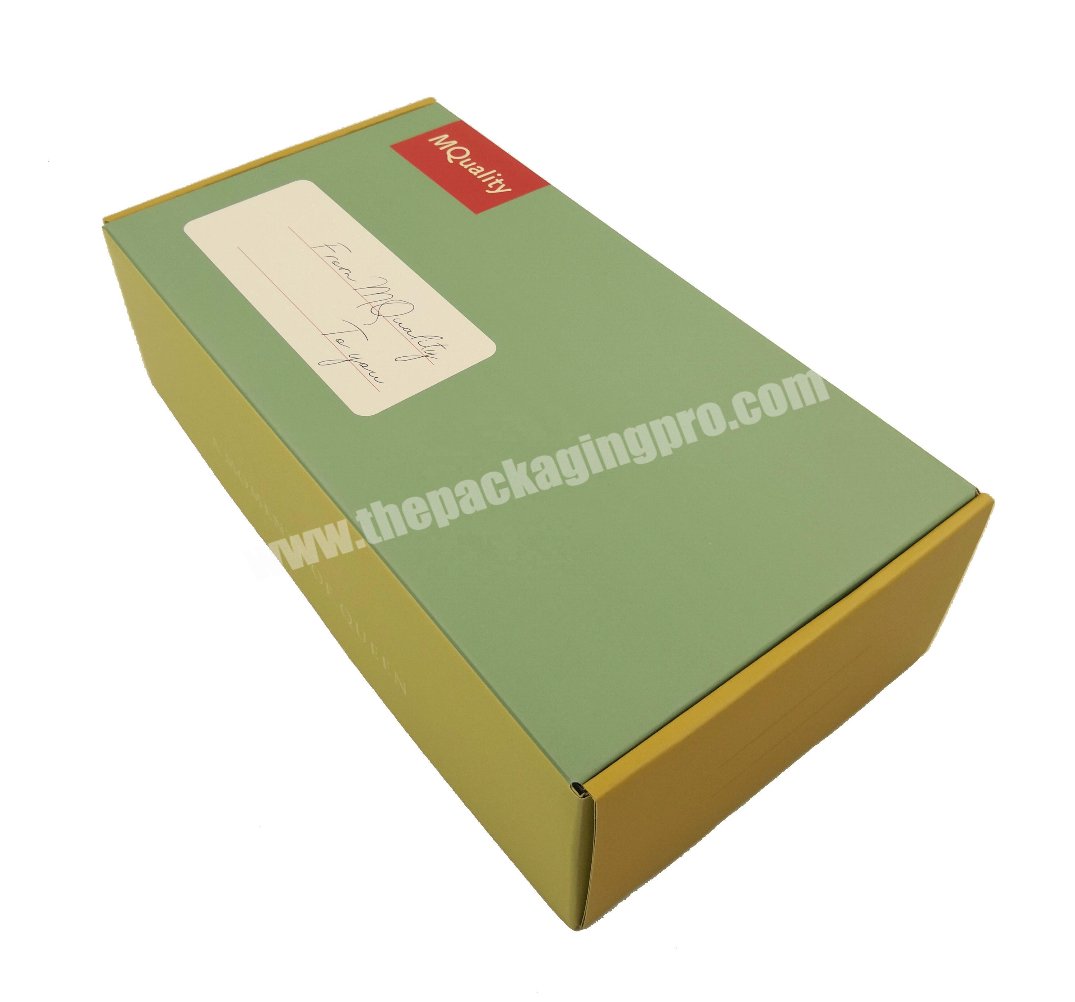 Recycling Folding Gift Brown Paper Corrugated Box Packaging