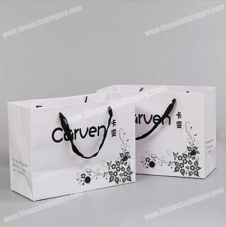 Recycling Material printed carrier printed paper bag