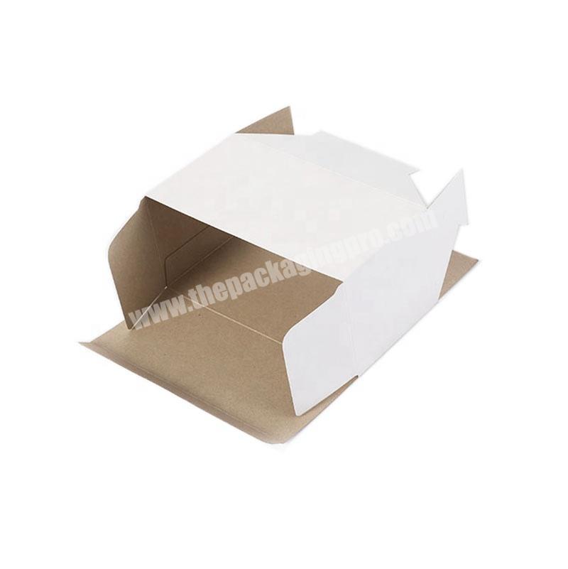 Recycling Small White Recycled Corrugated Box