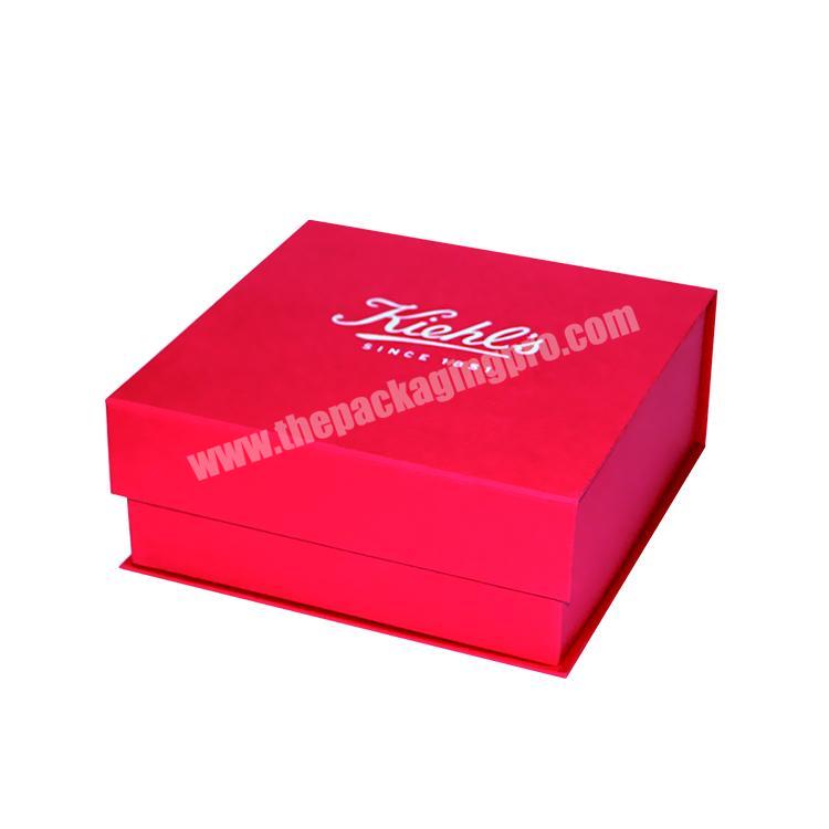 Red Magnetic Paperboard Folding Box