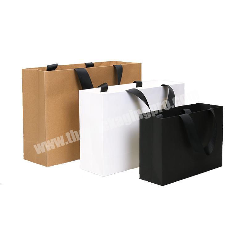 Retail paper bags, kraft paper hand bags with good price