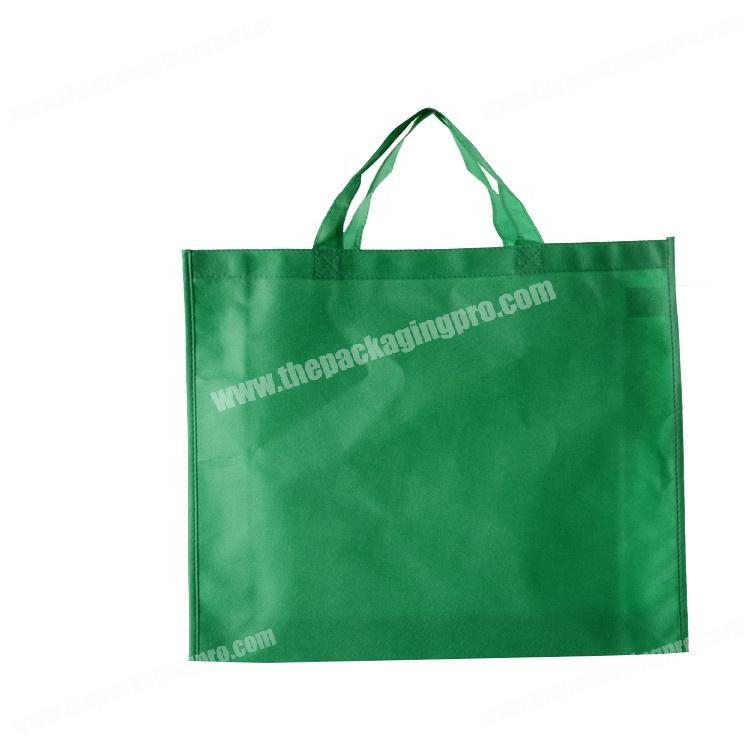 Reusable custom logo printed shopping eco non woven bag
