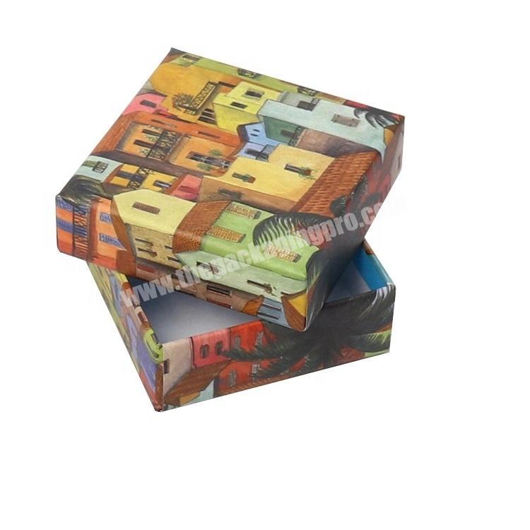 Reusable Paper Foldable Packing Logo Printing Children Gift Box