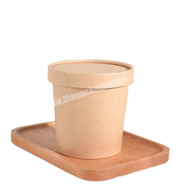 Reusables paper bowl disposable paper salad bowl kraft paper bowl With Lowest Price