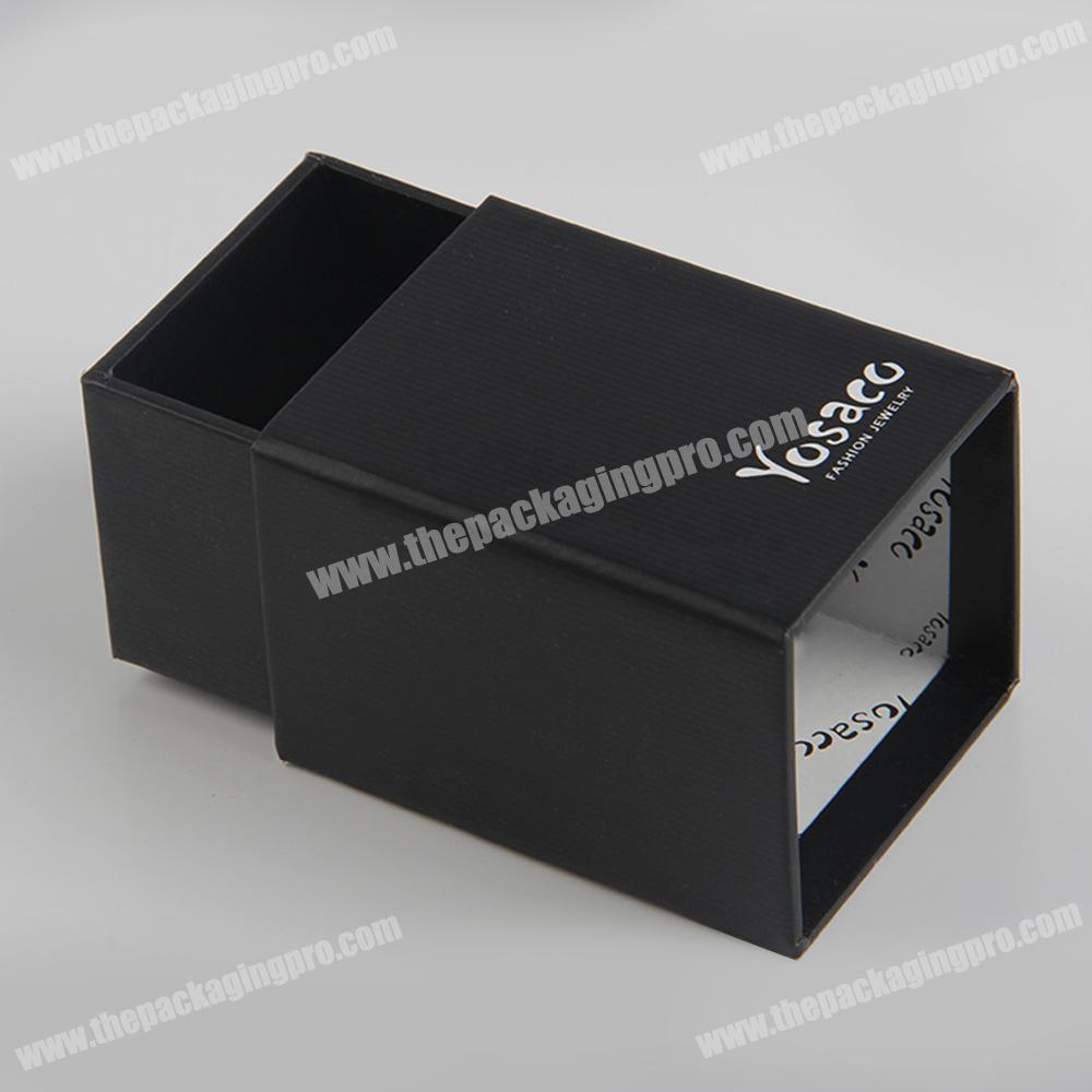rigid cardboard box cufflink packaging gift box