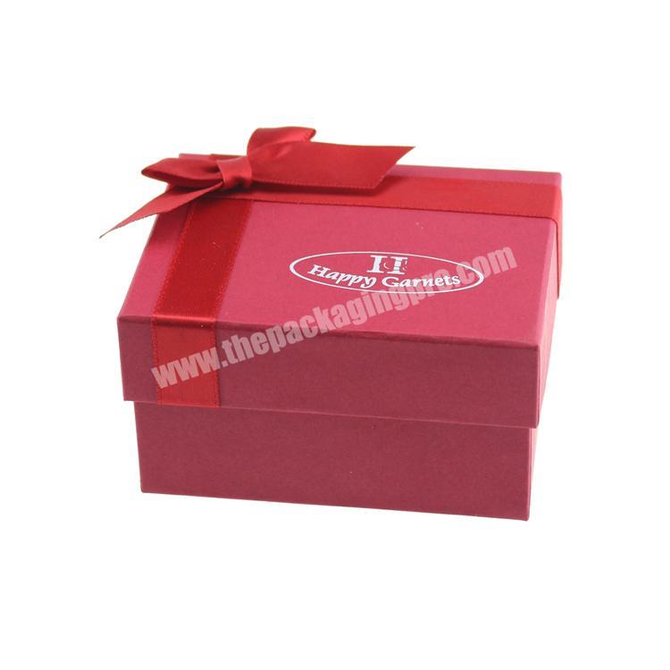 Rigid Cardboard Custom Logo Printed Gift Packing Box
