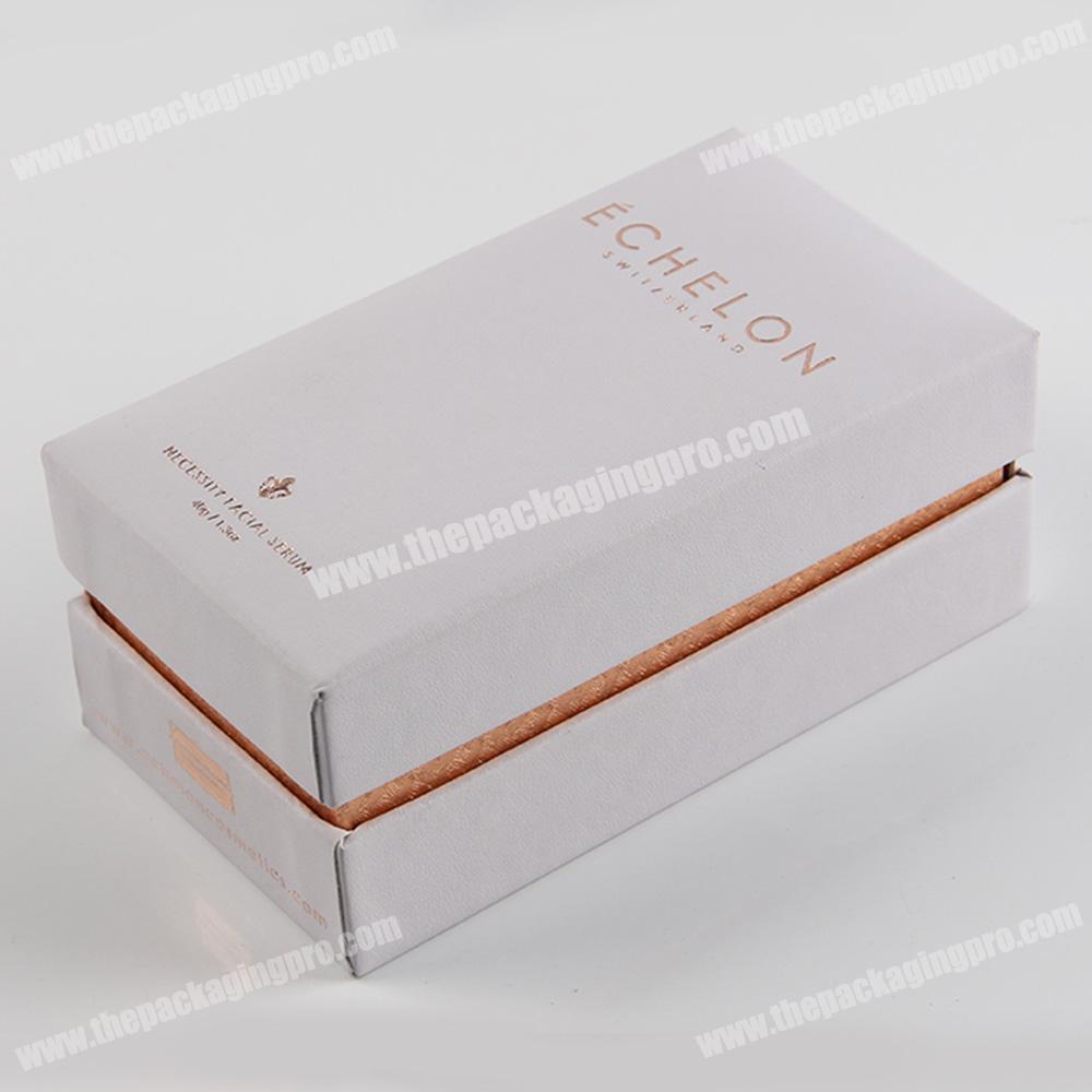 rigid cardboard flip top gift boxes for perfume