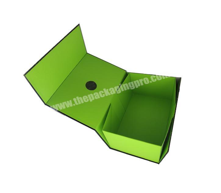 Rigid Cardboard Foldable Box with Magnetic Closure