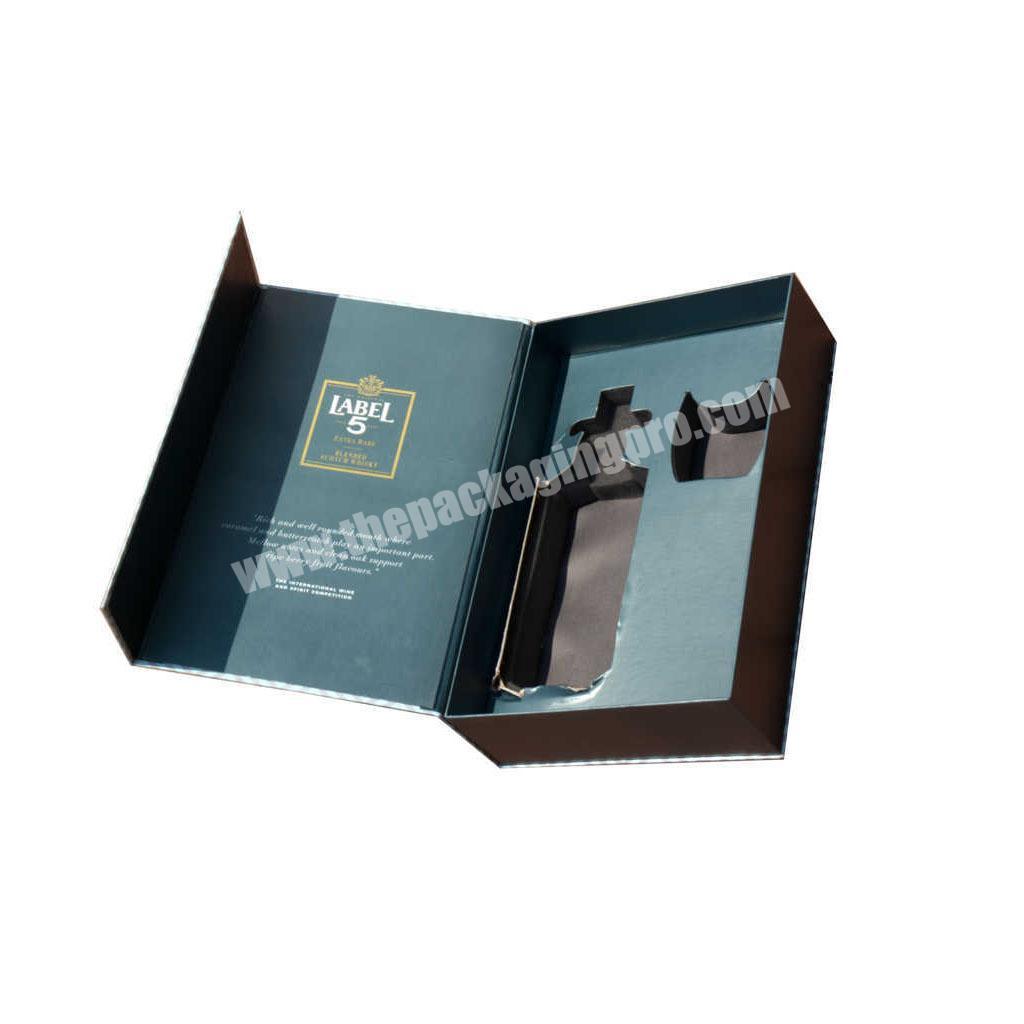 Rigid Custom Magnetic Gift Box With Accessories And Logo Printing