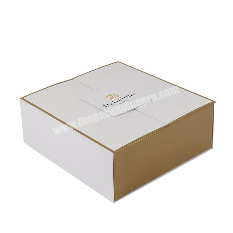 rigid custom wholesale magnetic paper macaron box