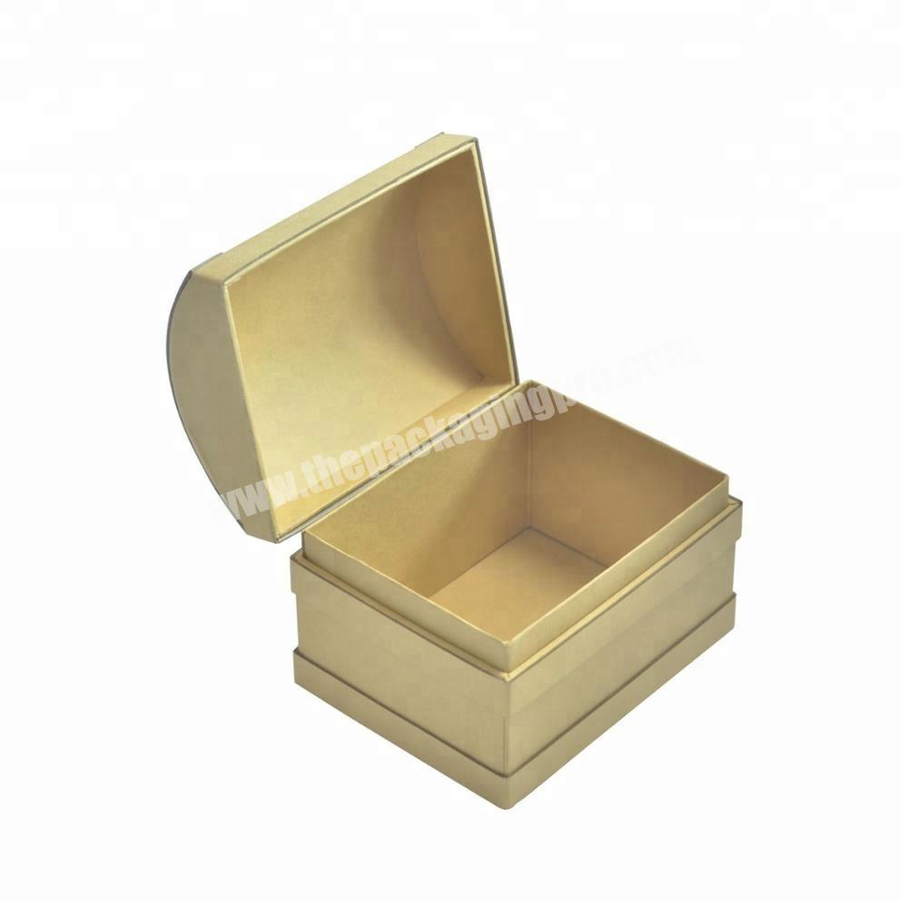 Rigid gift boxes with lids empty cardboard box for treasure storage