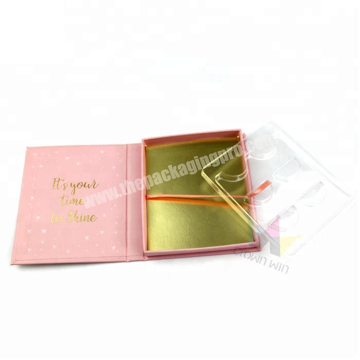 Rigid Paper Eyelash Box Manufacturer From Guangdong