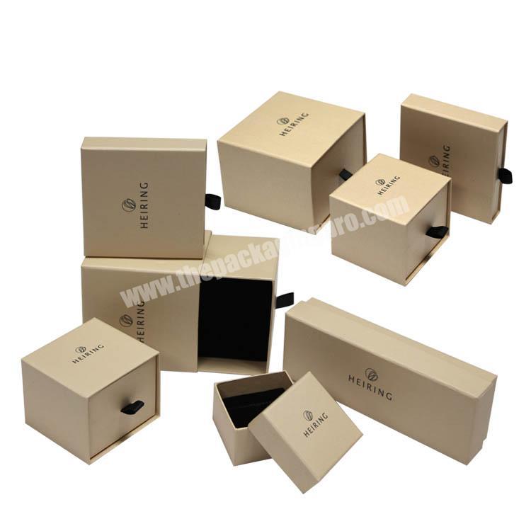 Rigid Sliding Drawer Gift Box  Wholesale Paper Custom Jewelry Packaging Box