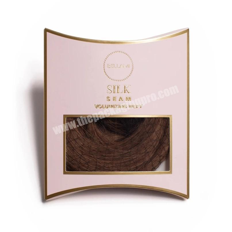 rose gold luxury hair bundles packaging box hair
