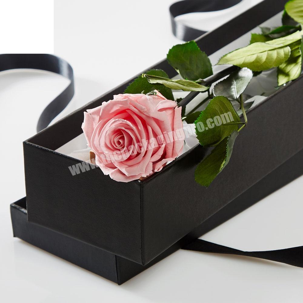1pc Rose Flower Ring Box Velvet Red Rose Jewelry Box Earring Display Box  Holder Gift Box Bridal Wedding Jewelry Storage Box 11.42*3.94in | SHEIN