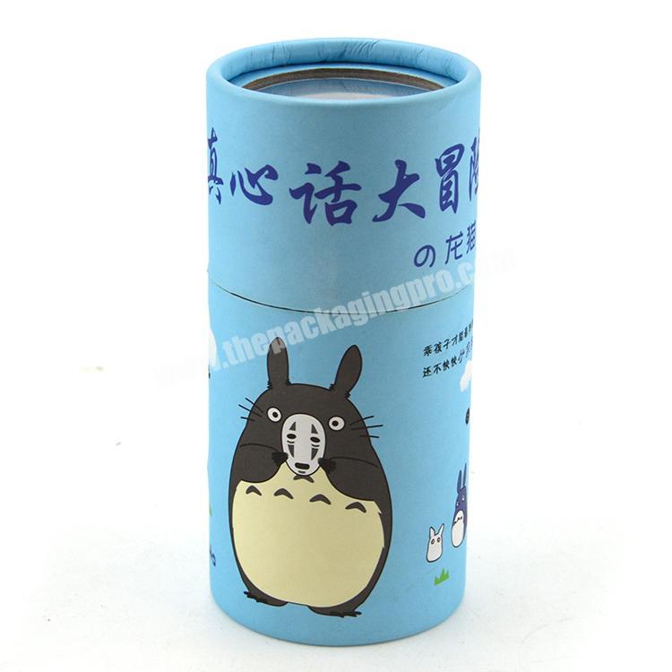round corner packaging box paper cylinder packaging box rolled edge paper tube canister