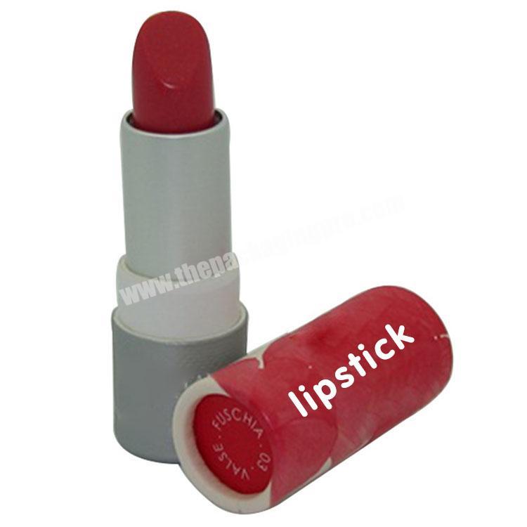 round gift box packaging lipstick paper tube hard cardboard tube