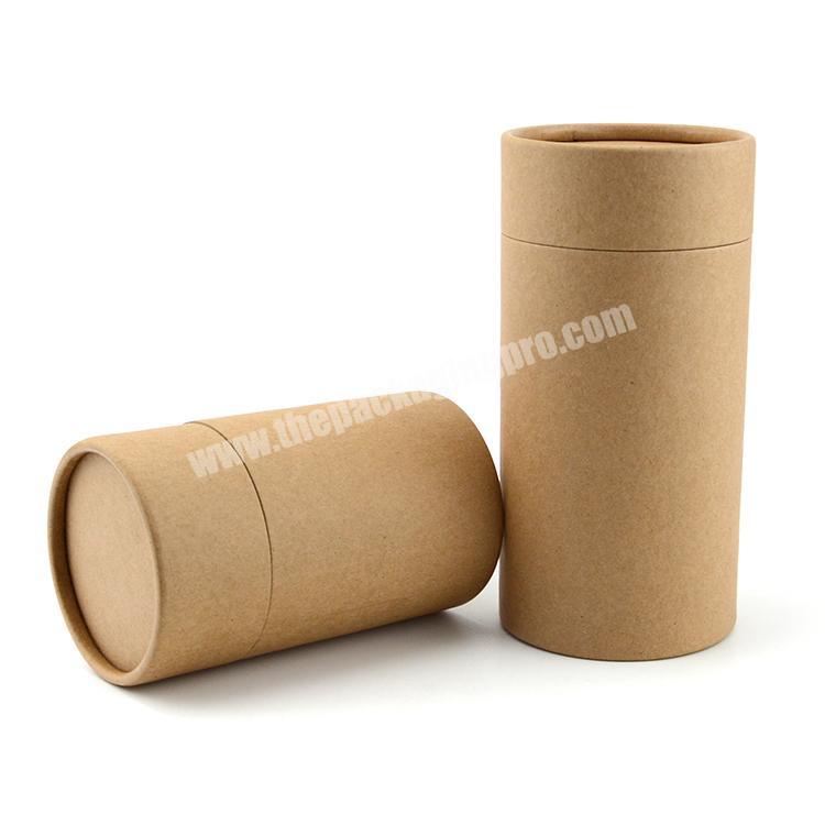 round rigid box paper tube custom kraft tube packaging