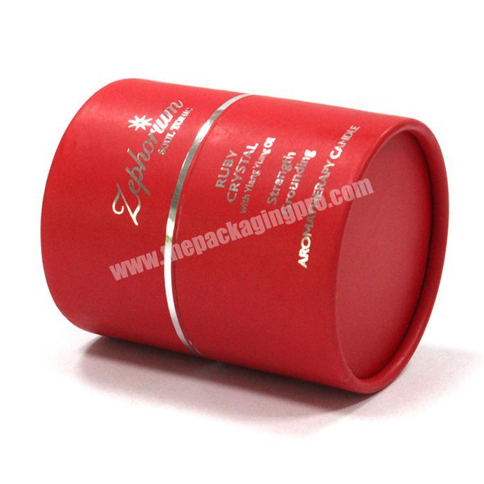 round shape gift box cardboard round box eco friendly paper tube packaging