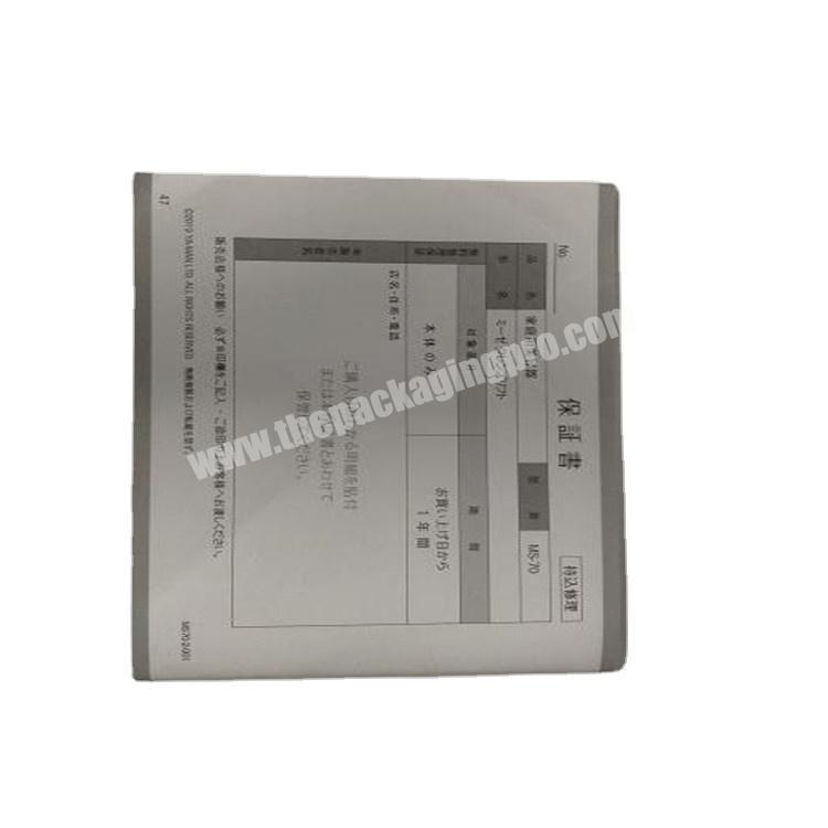Saddle stitched binding small booklet printing good quality cheap price